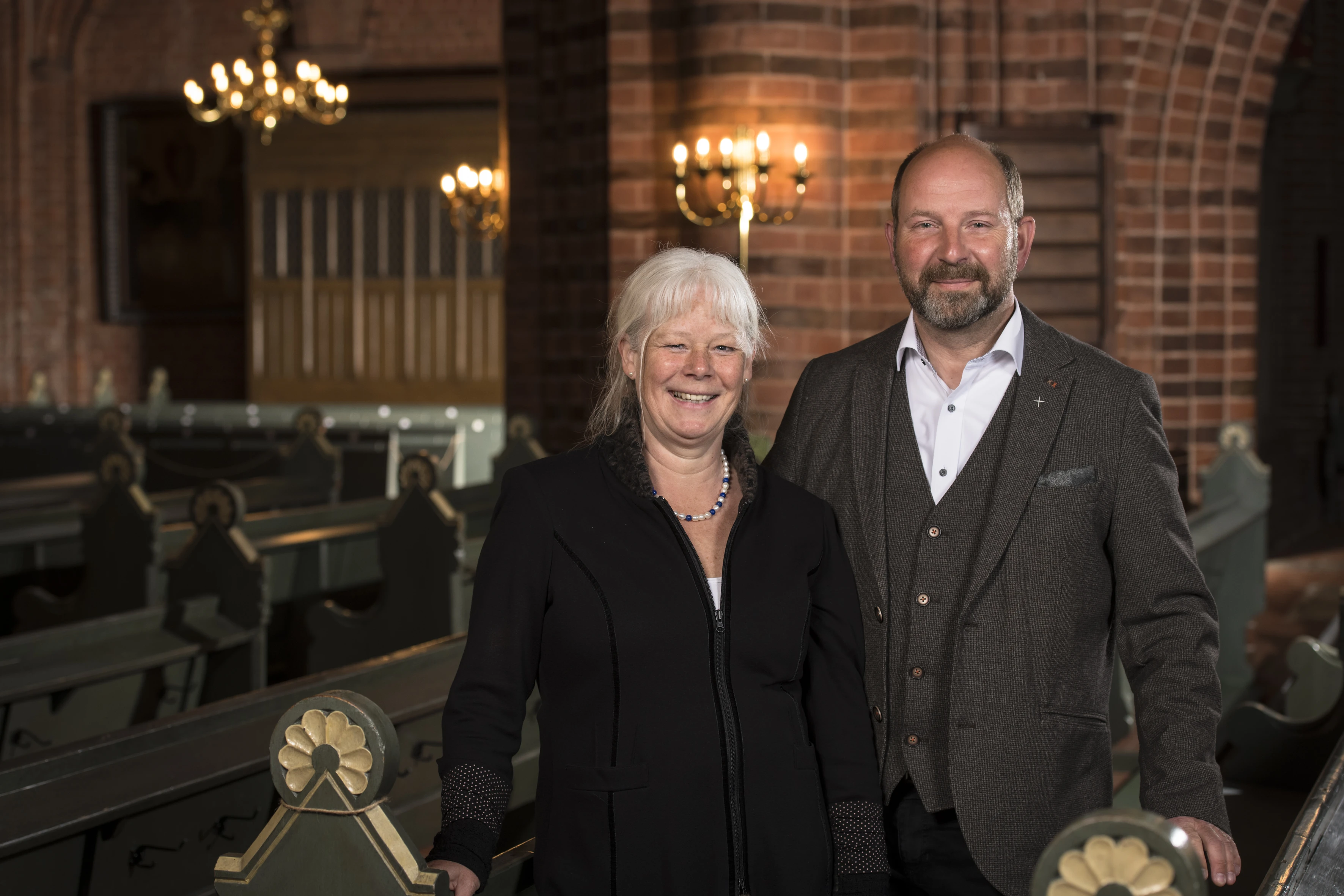 Propst Dr. Andreas Crystall und stellvertretende Pröpstin Astrid Buchin